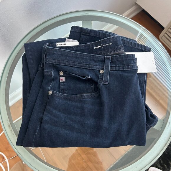 AG Everett Slim Straight Leg Stretch Jeans